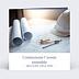 Carte de vœux entreprise Construction Photographie Recto
