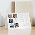 Carte de voeux Calendrier Puzzle