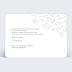 Carte de voeux Durable Verso