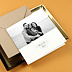 Carte de voeux Dorure Etoiles Photo