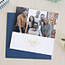 Carte de vœux entreprise Dorure Petites Etoiles Photo