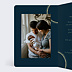 Carte de voeux Halo lumineux Intérieur Gauche