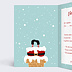 Carte de Noël  Lettre au Père Noël Intérieur Gauche
