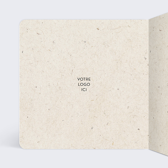 Carte de vœux entreprise Joli Sapin Intérieur Gauche