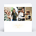 Carte de voeux Dorure Etoiles 4 Photos
