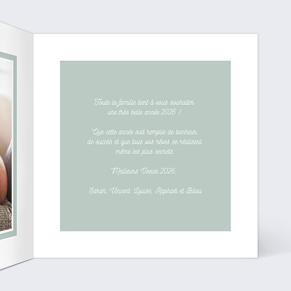 Carte de Voeux Particuliers Portrait de Famille