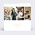 Carte de Voeux Particuliers Dorure Etoiles 4 Photos