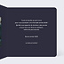 Carte de voeux Art Déco Bois Intérieur Droit