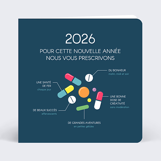 Carte de Voeux Entreprise Prescription 