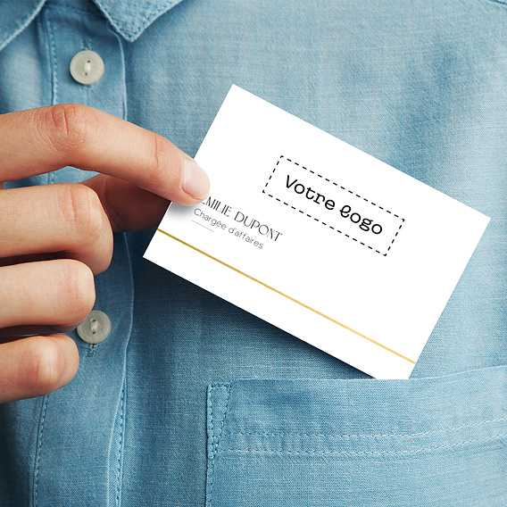 Carte de visite Minimaliste
