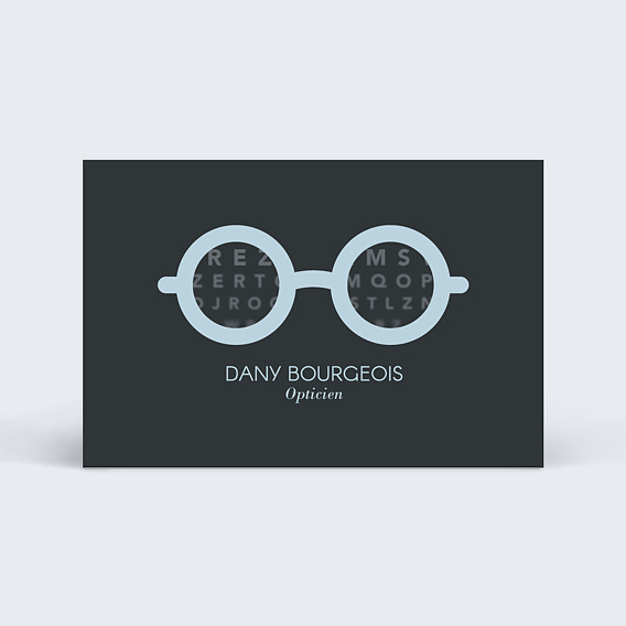 Carte de visite Opticien