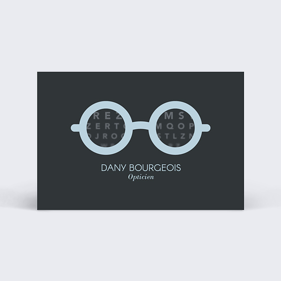 Cartes de visite Opticien