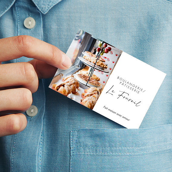 Carte de visite Boulangerie Pâtisserie Après 1