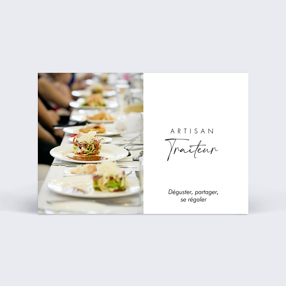 Carte de visite Artisan Traiteur
