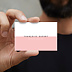 Carte de visite Onglerie rose Après 1