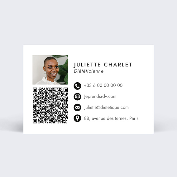 Carte de visite Diététicienne