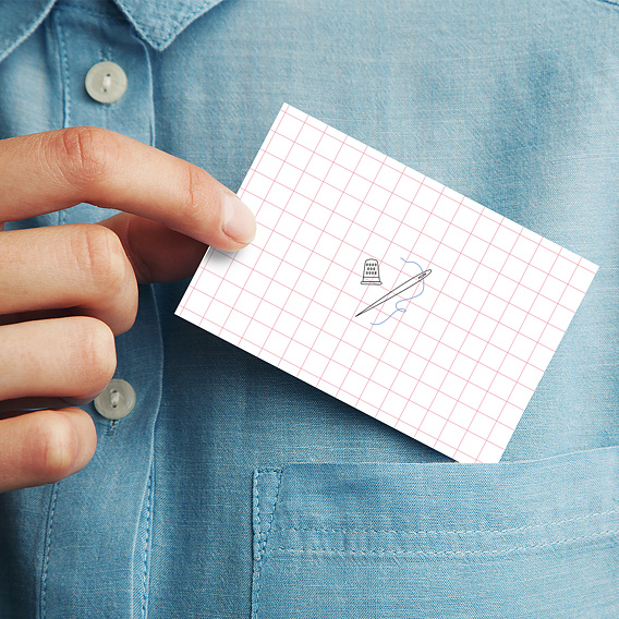 Carte de visite Couture
