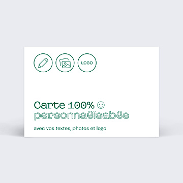 Cartes de visite Modle 100% personnalisable