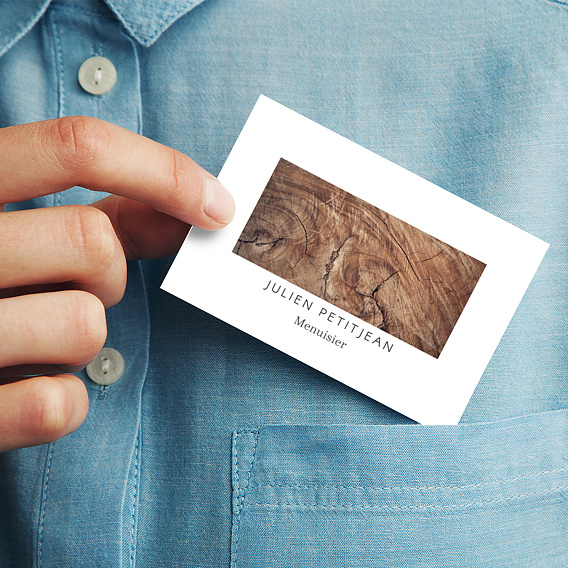 Carte de visite Menuisier Après 1