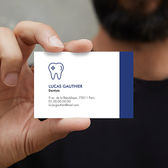 Carte de visite Dentiste