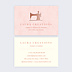 Carte de visite Couture moderne