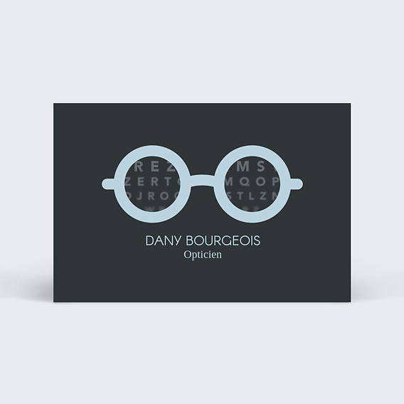 Carte de visite Opticien