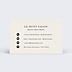 Carte de visite Barbier Verso