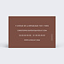 Carte de visite Justice Verso