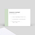 Carte de visite Onglerie rose Verso