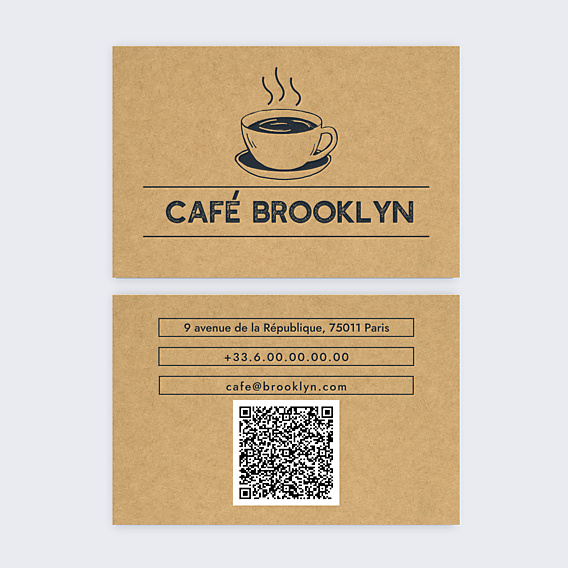Carte de visite Café