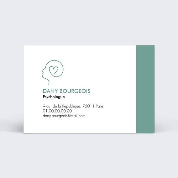 Carte de visite Psychologue rendez-vous