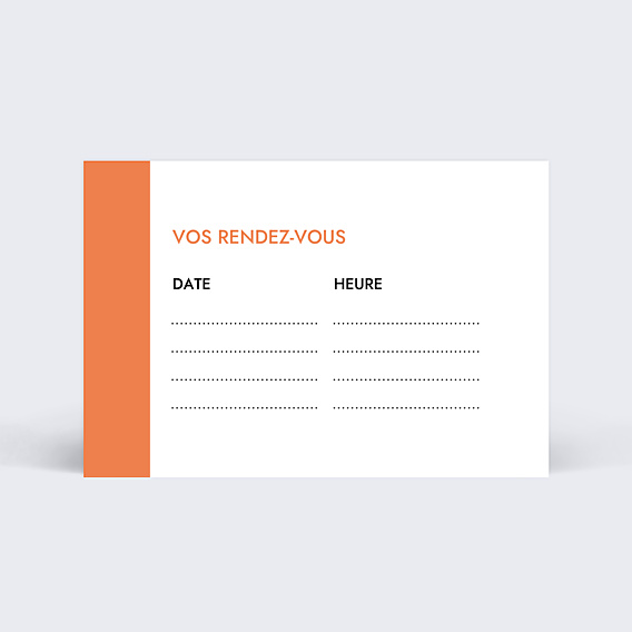 Carte de visite Orthophoniste