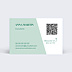 Carte de visite Initiales