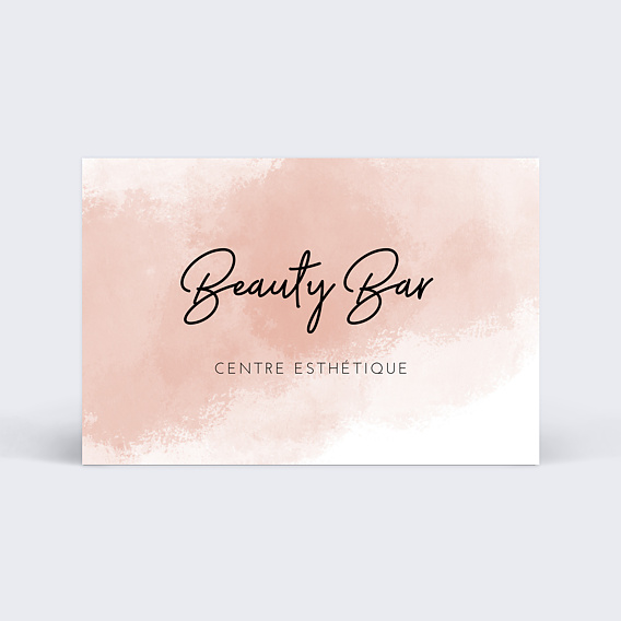 Carte de visite Centre Esthétique Recto