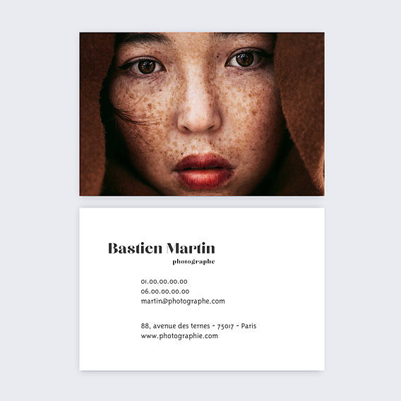 Carte de visite Photographe