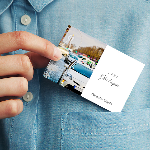 Carte de visite Taxi Après 1