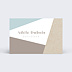 Carte de visite Graphique Neutre Recto