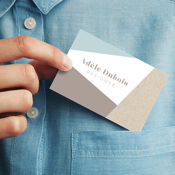 Carte de visite Graphique Neutre Après 1