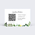 Carte de visite Fleuriste Paysagiste