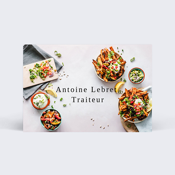 Carte de visite Traiteur