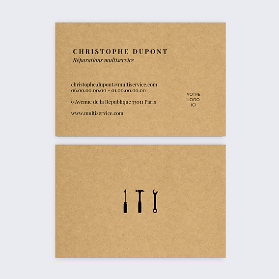 Carte de visite Multiservice