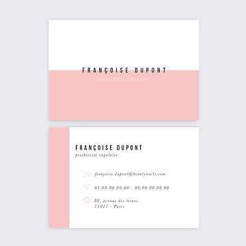 Cartes de visite Prothsiste Ongulaire