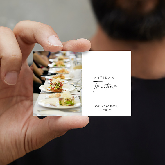 Carte de visite Artisan Traiteur  Après 1