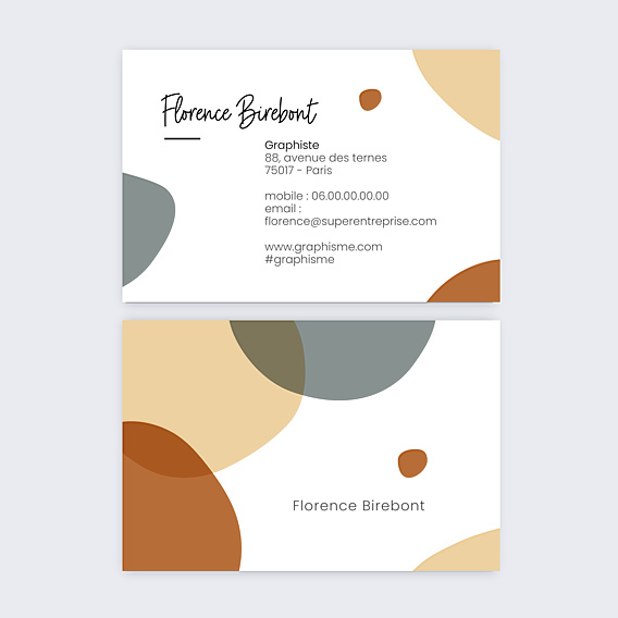 Carte de visite Graphiste