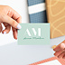 Carte de visite Initiales