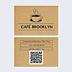 Carte de visite Café