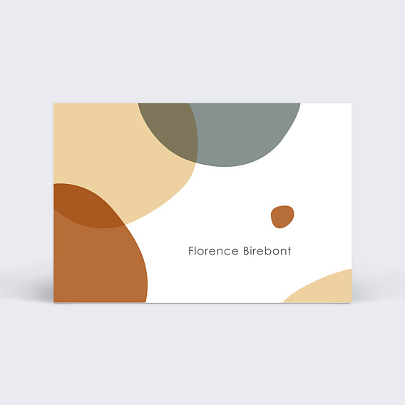 Carte de visite Graphiste Verso