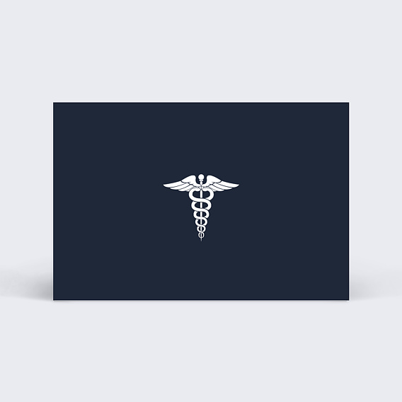 Carte de visite Médecine Verso