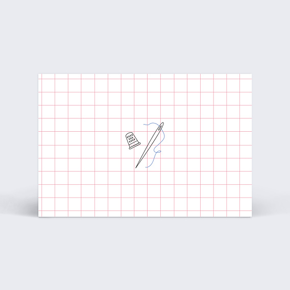 Carte de visite Couture Recto