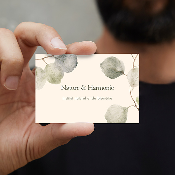 Carte de visite Bien être Après 1